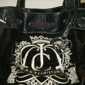 Vintage Juicy Couture Black Daydreamer's Bag